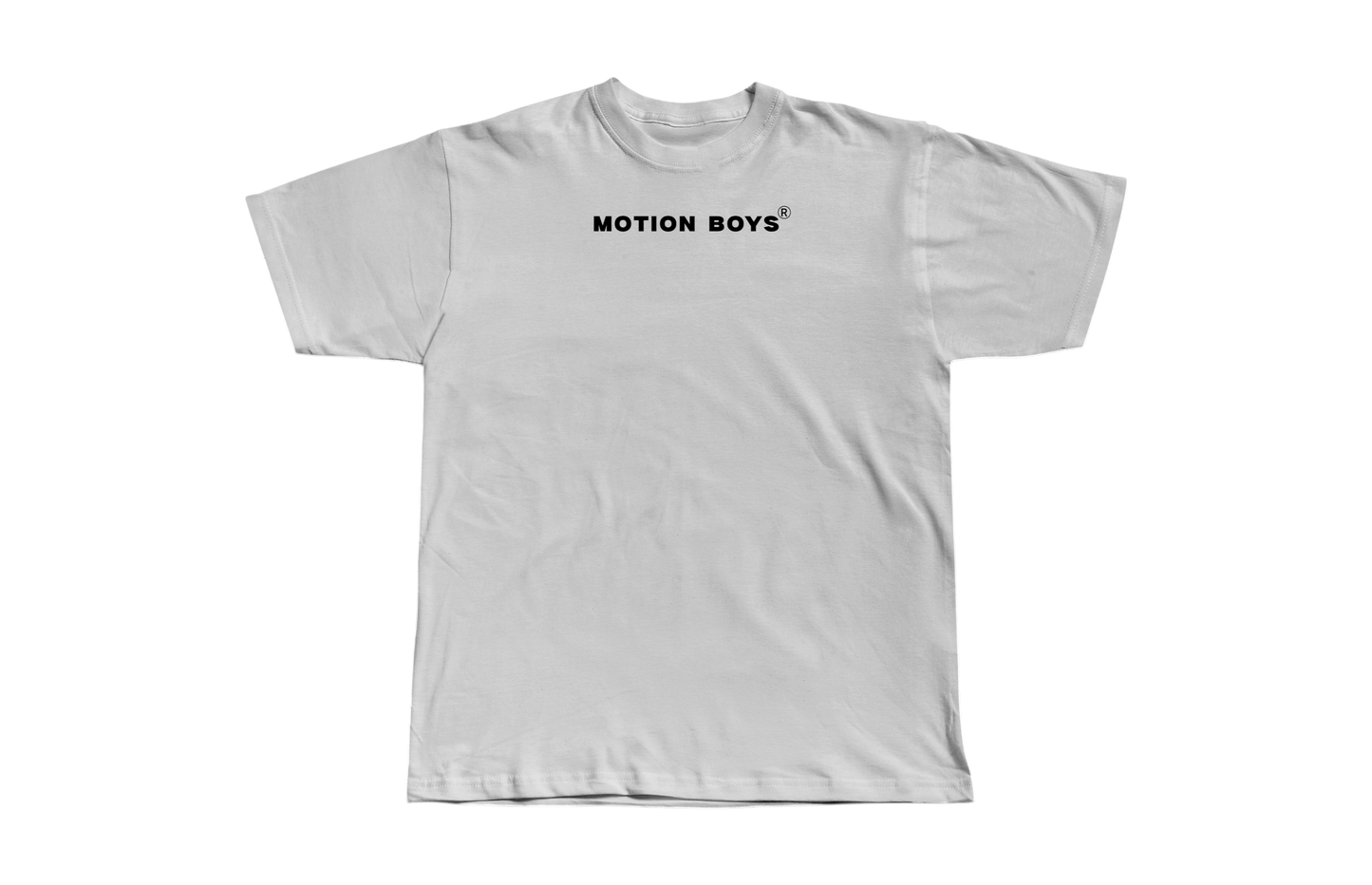 Motion. No Emotion White Tee