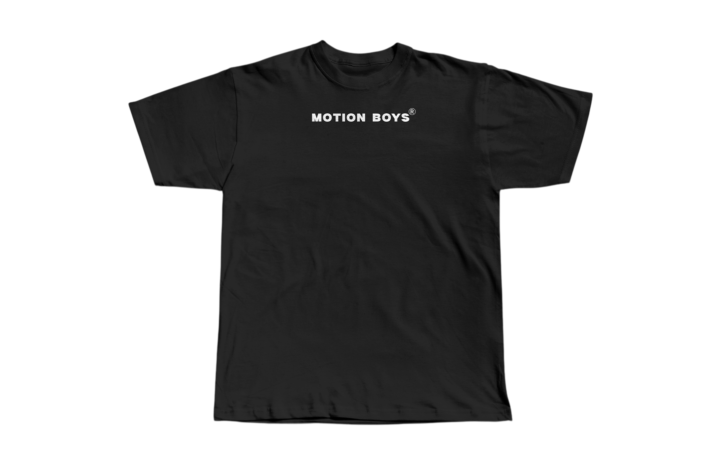 Motion. No Emotion Black Tee